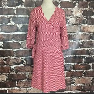 41Hawthorn Faux Wrap Sweater Dress